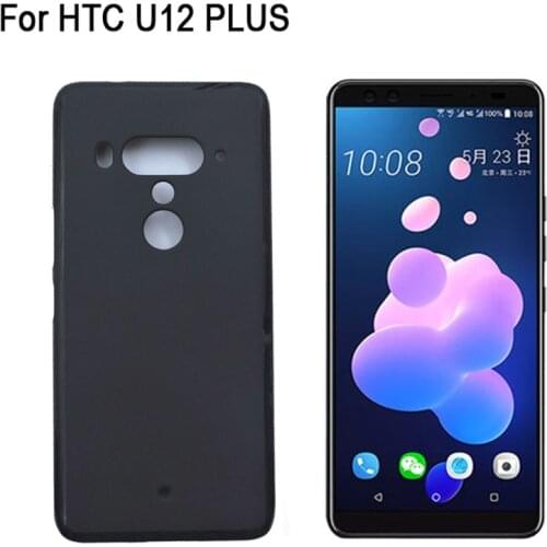 1PCS For HTC U12 plus case transparent Soft TPU shell back cover For HTCU12 plus cover For HTC U12plus cases