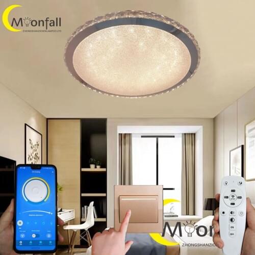 Cmoonfall led lights for room ceiling lamp lightings luz lampy sufitowe plafonniers light bedroom luces habitacion lampara techo
