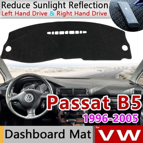 For Volkswagen VW Passat B5 B5.5 1996~2005 Anti-Slip Mat Dashboard Cover Pad Sunshade Dashmat Carpet Accessories 1998 1999 2000