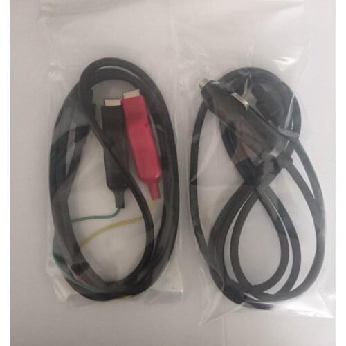 FSM-60S FSM-62S FSM-80S FSM-50S FSM-61S FSM-70S Fusion Splicer 12V DC Car Charging Cable DCC-12 + DCC-13