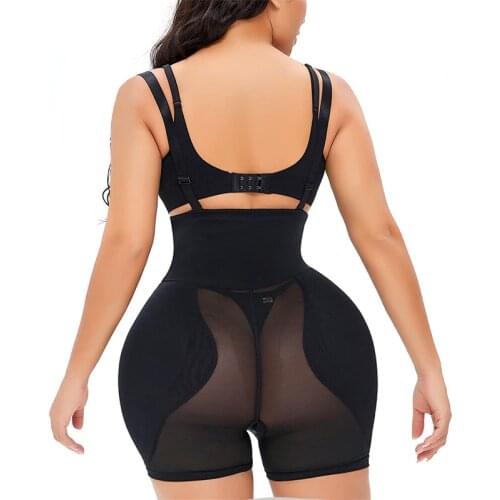 Butt Lifter Hooks Shapewear Waist Full Body Shaper Pad Fake Buttocks Lingerie Butt Hip Enhancer Fake Shapwear Bodysuit