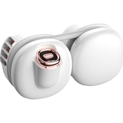 Lazy Hanging Neck Fan New Student Desktop Folding Little Fan USB Charging Mini Portable Fan