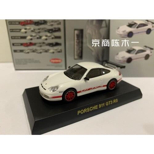 KYOSHO 1/64 Porsche 911 GT3 RS Collect die casting alloy F1 RACING trolley model