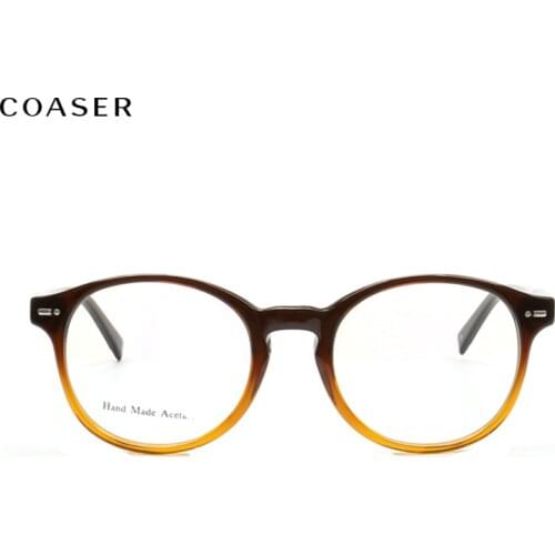 Great Eyewear Fashion Acetate Cat Eye Style Vintage Acetate Glasses Frame Women,Prescription Optical Eyeglasses Multicolor