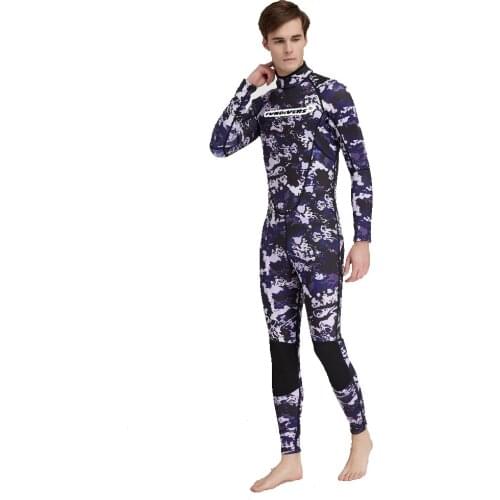 3MM Neoprene Wetsuit Men Surf Scuba Diving Suit Equipment Underwater Fishing Spearfishing Kitesurf Clothing Wet Suit Equipment