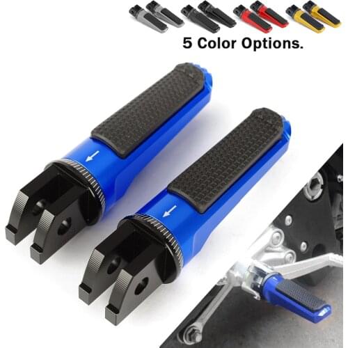 Foot Pegs Front Rider Pedal For YAMAHA NIKEN SCR950 XSR700 XTRIBUTE XSR900 XJ6 DIVERSION F 2010-2016 SCR 950 XSR 700 900 Scooter