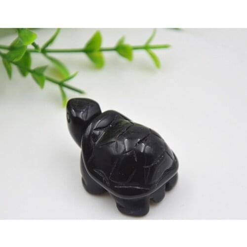 Different Material crystal carving jade tortoise beautiful crafts home decoration for gifts
