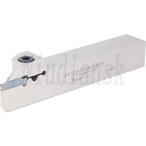 RF123E1616-2T17 CNC Lathe Tool RF123G2525M-3T20 Grooving Turning Tool RF123F2525M-2.5T18 Slotting Holder RF123H2020K-4T25 RF123E