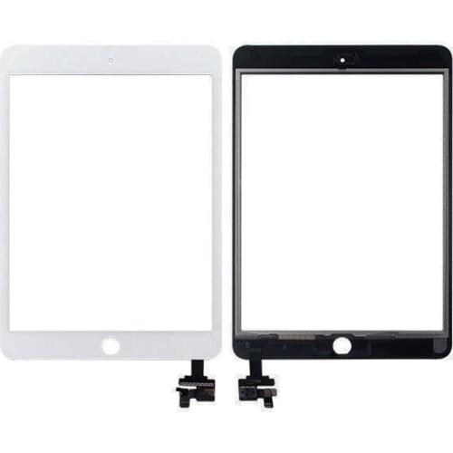 Touch Screen for Apple Ipad Mini 3 Wifi 3G white glass Screen + adhesive