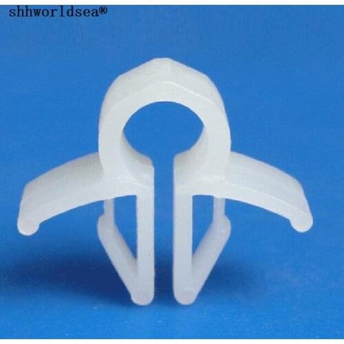 Shhworldsea 100pcs car clip auto fastener routing clips for honda 90654-SA4-004 MU481269 for civic 1998-on