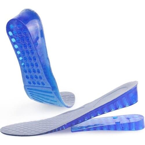 5cm Double Height Insole Honeycomb Heightening Full Pad For Man And Woman Shock Absorption And Pressure Relief Insole