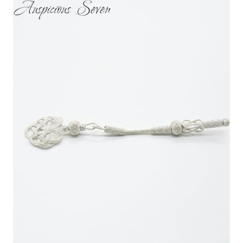 Tesbih hand knitted tassel 1000 silver Islamic Prayer /TTST-11