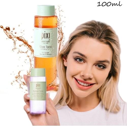 Pixi 5% Glycolic Acid Moisturizing Oil-Control Skin Lift Anti-Acne Essence Toner Tonic Makeup Skin Care Whitening Vitamin C100ML