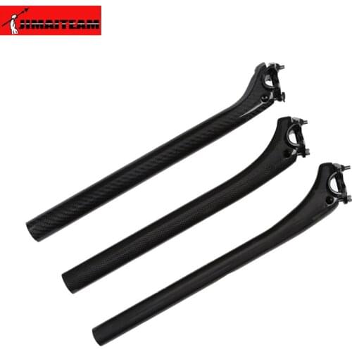 JIMAITEAM Bicycle Seatpost Mountain Bike Seatpost Road Bike Seatpost Carbon Fiber Seatpost Bicycle Accessories