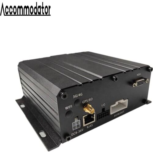 Factory direct 4 channel 1080P HD HDD car DVR car MDVR car monitoring host