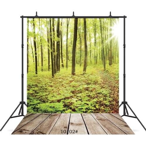 Vinyl Photographic Background Sunlight Spring Forest for Wedding Children Baby New Born Backdrop Photocall Photo Booth Studio