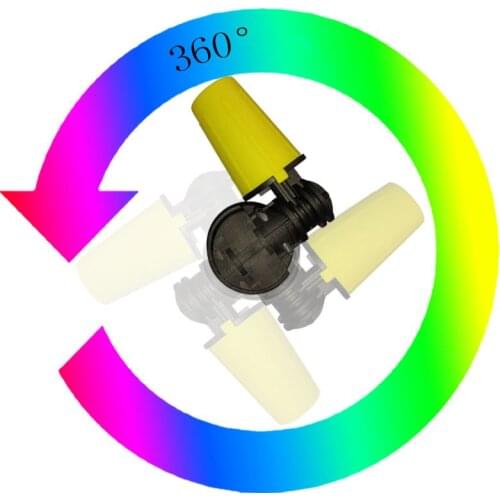 360° Gimbaled Spin Nozzle Pressure Washer Spray Nozzle Tips for Karcher K2-K7