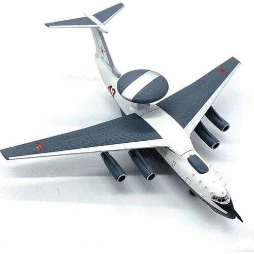 1:200 Scale Beriev A-50M Mainstay 2007 Russia early warning aircraft diecast airplane model Collectible Display