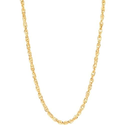 24K solid yellow real pure gold double cross chain necklace jewellery