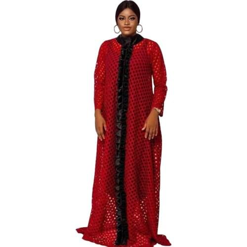 African Dresses For Women 2 Piece Sets Dashiki African Clothing Robe Africaine Femme Slim Evening Long Dress Africa Clothes