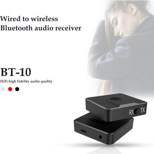 Bluetooth Audio Adapter Transmitter Receiver for Various Speakers