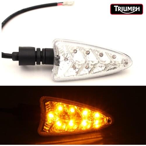 For Tiger 800/XC 2011-2015, Tiger 1050, Daytona 675/R Motocycle Front/Rear LED Turn Signal Light Indicator Lamp