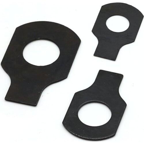 GB854 black iron galvanized single lug lock washer