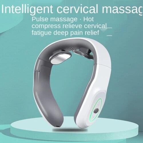 Neck Shoulder Massage Instrument Intelligent Electric Neck Shoulder Massage Folding TENS Pulse Massage