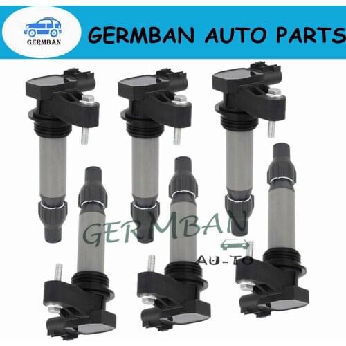 6PCS Ignition Coils UF569 For 2007-2019 Buick Cadillac Cadillac ATS; CTS; SRX; STS; XTS GMC V6 12590990 12610626