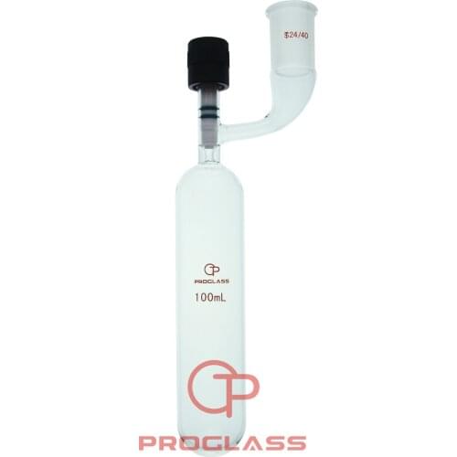 Reaction/Storage Tube Schlenk Flask with 24/40 Outer Joint