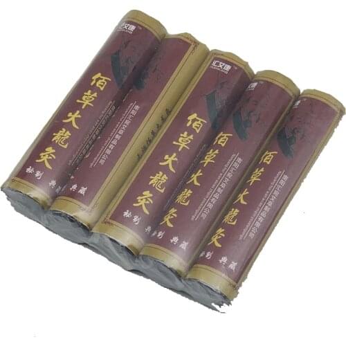Beauty salon dedicated smokeless moxibustion massage moxa stick 10 years moxa rod 10pcs