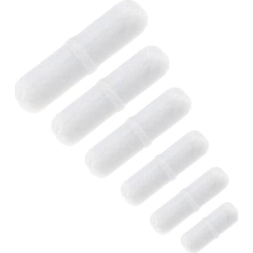 6X PTFE Magnetic Stir Bars Stirrer Mixer Stiring Rods Science Lab Biological Experiment Equipment Supplies Octagonal Type-B