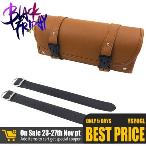 Motorcycle Saddlebags Luggage Pouch Bags Universal Pu Leather Motorbike Side Tool Bag Travel Bag