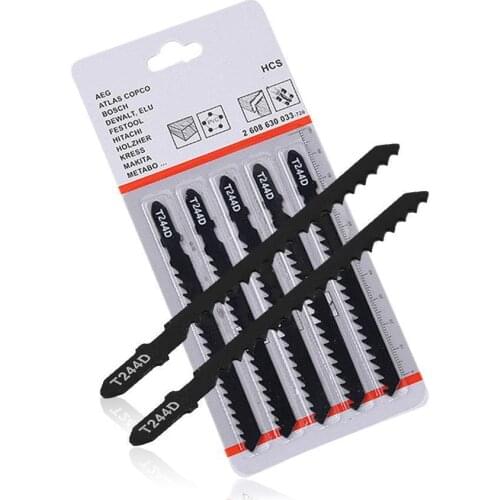 5Pcs Jig Saw Blade Jigsaw Blades Set Metal Wood Assorted Blade Tool Blades Woodworking Jig 74mm Saw Tool Accessories