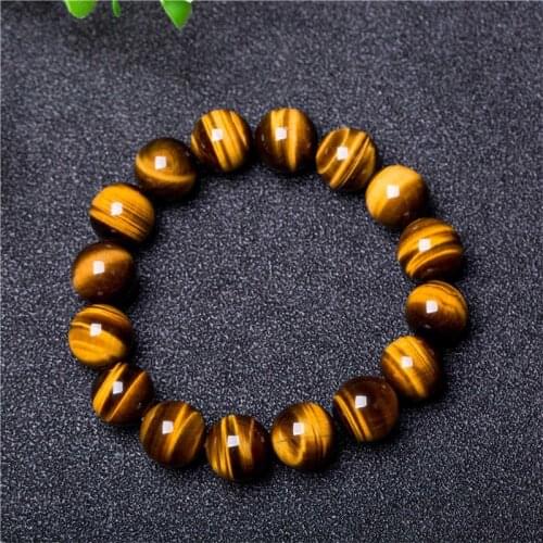 Natural South African tiger eye stone bracelet diy jewelry wholesale
