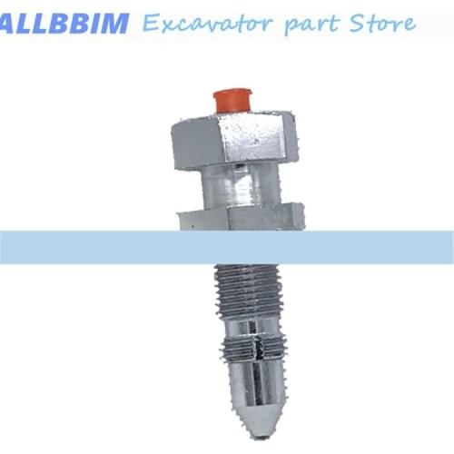 For Volvo EC210B/240/290/360 tensioning cylinder chain mouth track grease nozzle Oil injection valve Excavator accessories