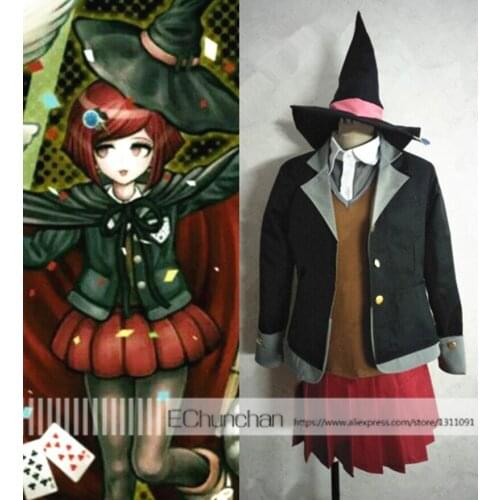 New arrival Danganronpa Himiko Yumeno Cosplay Costume Custom Made any size