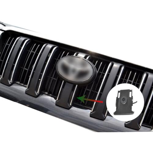 Car FRONT GRILLE view camera for Toyota LAND CRUISER PRADO 150 2014 2015 Front parking camera night waterproof