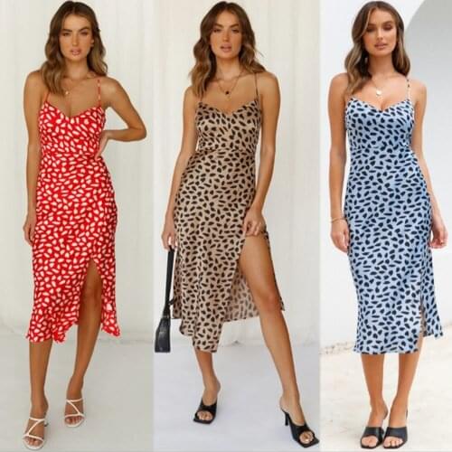 Летние платья миди Seefemme China At AliExpress