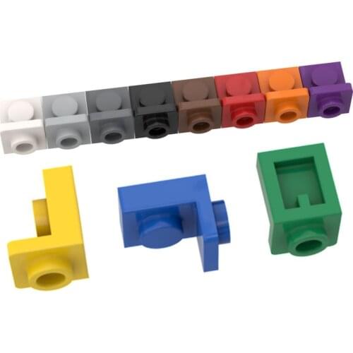 10PCS Building Blocks 36840 1x1 Side Bump Plate High-Tech Bricks Assembles Particles Assembly Parts Education Toys For Children