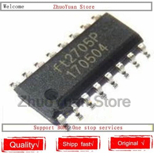 10PCS/lot 100% New Original FT2705P FT2705 SOP-16 IC Chip New Original In stock