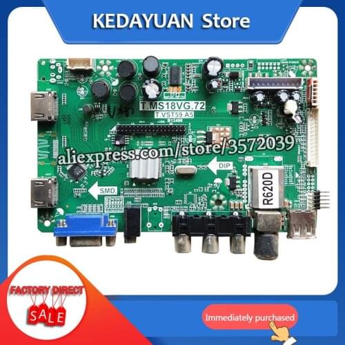 Free shipping original 100% test for 32CE560LED motherboard T.MS18VG.72 T.VST59.A5 screen LC320EXN