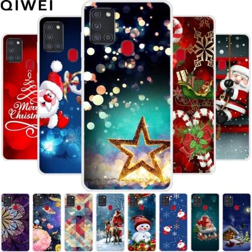 Case For Samsung M31S 2020 Christmas NEW Year Soft TPU Phone Cases For Samsung Galaxy M31S A21S M31 s M21 Silicone back Cover