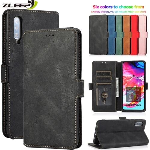 Luxury Flip Wallet A51 A71 Skin Leather Case For Samasung Galaxy A01 A11 A21 A41 A81 A91 A10 A20 A40 A50 A70 S Book Phone Cover