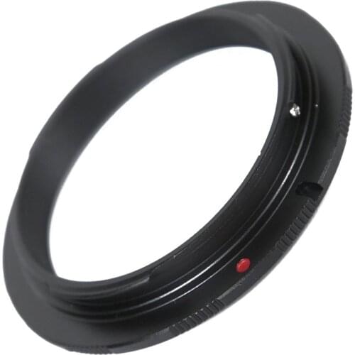 BGNing 52 55 58mm Filter Thread Macro Reverse Mount Adapter Ring For Nikon AI/OM/for Canon EOS/for Pentax PK SLR Camera Mount
