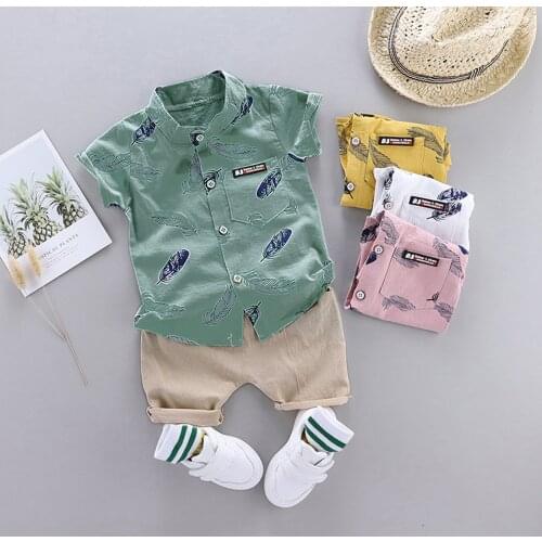 Baby Boy Summer Clothes 1-4 Years Childrens Clothing Short Sleeve T-shirt Shorts Baby Boy Clothes Set Casual Clothing For Boys