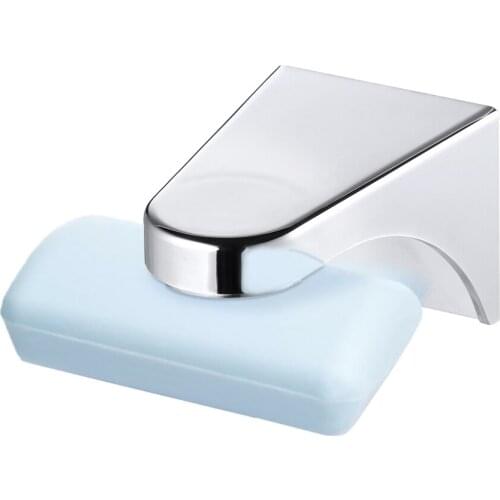 Magnetic Soap Dish Container Dispenser Wall Attachment Adhesion Soap Holder Kitchen Household Bathroom Magnet High Quality
