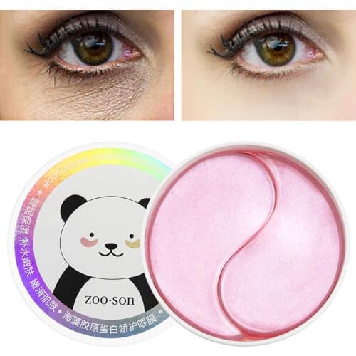 Eye Mask Remove Dark Circles Reduce Fine Lines Moisturizing Hydrating Brighten Firming Retinol Collagen Skin Care 60Pcs=30Pairs