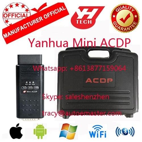 Newest key Programmer for BMW Full Series CAS FEM BDC ISN Code all-key-lost Yanhua Mini ACDP Programming Master