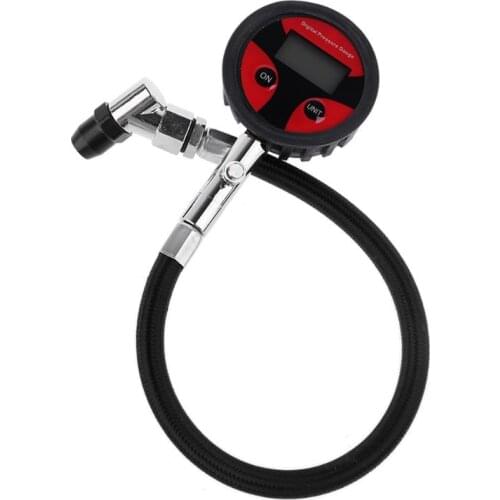 New Digital Tire Air Pressure Gauge 200PSI Monitoring Tester for Car Motorcycle Tyre